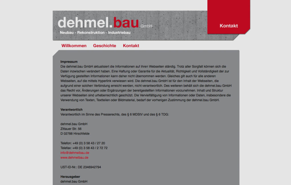 dehmel-Screenshot