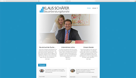 Steuerberater-Klaus-Schäfer-Homepage